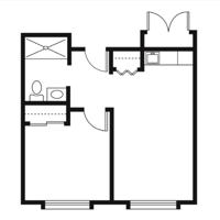 Hickory -One Bedroom